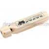 Onwon 1 Pcs Solid Wood Train Whistle 4 Tones Wooden Whistle The Train Themed Party Favors Wood Whistle Conductor Prop Contest or Carnival Prize Gift Idea for Boys and Girls