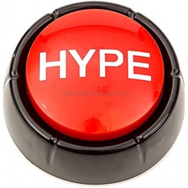 The Hype Button | Hip Hop Air Horn Sound Effect Button Batteries Included