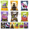 Decorlife 72PCS Halloween Goodie Bags Halloween Party Favor for Kids 6 Styles Trick or Treat Bags for Candy Gift Cookie Snack