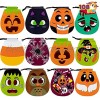 JOYIN 108 Halloween Goody Bags with Drawstring for Halloween Treats Bags Classroon Trick or Treat Goodie Party Favors Supplies