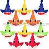 10 Pieces Felt Shark Party Hat Shark Cone Hat Cartoon Party Cone Hat for Boys and Girls DIY Crafts Birthday Party Decorations Shake Theme Party Supplies Photography Props 5 Styles