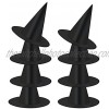 Halloween Black Witch Hats Witch Costume Accessories for Halloween Party Decoration and Carnivals Hats Black 8 pcss