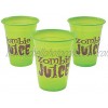 Halloween Zombie Juice Cups Bulk set of 50 Disposable Plastic Cups each holds 16 oz Halloween Party Supplies