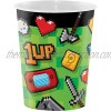 Video Game Party 16 oz Favor Cups 8 ct