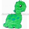 Dale Dale Mini Dinosaur Pinata for Birthday Party Dimensions Are 13.38" Inches High X 10.03" Inches Wide And 2.36" Inches Deep.