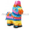 Donkey Pinata for Fiesta Kids Birthday Party Cinco De Mayo Decorations 12.5 x 15 x 4.7 In