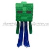 Green Mining Boy Cube Head Pinata Video Game PartyFavor