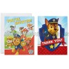 American Greetings Paw Patrol Party Supplies Invitation and Thank You Card Bundle 8-Count