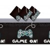 Black Plastic Tablecloth for Video Game Birthday Party 54 x 108 in 3 Pack