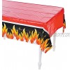 Fire Heroes Disposable Table Cloth 9 feet long Firefighter Party Supplies