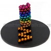 128pcs Magentic Desk Toys Magent Base for Adult Stress Relief Fidget Boredom Anxiety and Autism 8 Colors