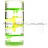 Exclusive CD Cyber Distributors Liquid Motion Bubbler Spiral Cylinder Desk Toy Stress Relief Calming Relaxing Toy Green