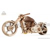 Wooden Bike Vintage Vehicle Mechanical Models School Project Automata Kit Desk Dcor by Ugears