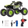 1:20 Remote Control Car Toy 4-Channel Crash-Resistant Charging Climbing Car Off-Road Vehicle Large Electric Toy Car Model Green
