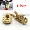 1Pair 135g Metal Brass Front Steering Knuckle Upgrade for Crawler TRX-4
