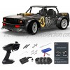 Hitish Remote Control Car 1 16 Scale 30MPH High Speed Fast RC Drift Car 2.4Ghz Steering Control Full Scale Off-Road RC Car 4X4 Monster Truck Vehicle with Lights for Kids & Adults
