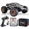 Hosim Hobby Grade 1:10 Scale Large Size RC Cars 46+ KMH High Speed All Terrains Electric Toy Off Road RC Monster Truck Vehicle Car for Boys and Adults for 16+ Min PlayBlue