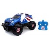 Jada Toys Marvel Avengers 1:14 Captain America Shield Attack RC Remote Control Car Toys for Kids and Adults