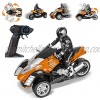 RC Motorcycle Remote Control Motorcycles - 3 Wheels 2.4Ghz Wireless Radio Control High Speed Stunt Racing  Motorcycle Toys for Kids for Boys