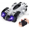 Wall Climbing Remote Control Car RC Cars for Kids-Dual Mode 360°Rotating Stunt Cars Rechargeable High Speed Mini Toy Vehicles with Headlight for Boys GirlsBlack