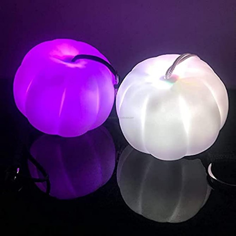 LED Poi Balls-2021 Upgraded Soft Spinning Glow Poi for Beginner Kids and Professional Rainbow Fade and High Strobe Spinning LED Glow Toy Light Up Balls 1x Pair Glow Poi Balls