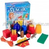 klikko Magic Kit Magician Tricks Set,Suitcase Include Prank Magic Card,Wand,Ball for Kid Age 6 Years Old and Up,Easy Magic Show Toy Brother Friend Gift Idea,Birthday Set for Teen Boy Girl