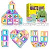 2021 New Magnetic Blocks STEM Learning Toddler Toys Magnetic Toys for 3+ Year Old Boys and Girls Compatible with Major Brands Magnetic Tiles