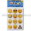 I EM JI Everything Emoji 24pc Magnet Pack