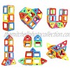 Upgraded Magnetic Blocks Tough Building Tiles STEM Toys for 3+ Year Old Boys and Girls Learning by Playing Games for Toddlers Kids Toys Compatible with Major Brands Building Blocks Starter Set