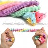 Collinphen [6 Pcs] Stretchy String Fidget Toy Set Sensory Stress Relief Toys