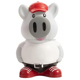 XY-WQ Piggy Bank for Kids Boys Girls Plastic Coins Bank Teens Personalized Unique Toys Child's Shatterproof Money Save Bank Unbreakable Red Grey