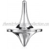ForeverSpin Solid Silver99.999% Spinning Top World Famous Metal Spinning Tops