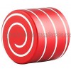 SANFENG Desktop Spinning Top Aluminium VORTECON Kinetic Spinning Desk Toy Adult Anxiety Relief Fidget Toys That Creates a Mind-Bending Optical Illusion of Continuously Flowing Helix Red 40mm