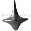 ShadowSpin Stainless Steel Shiny Precision Machined Spinning Top