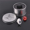 Zinc Alloy Silver Spinning Top Accurate Replica Dice& Gift Box