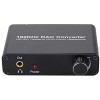 iFCOW Digital to Analog Audio Converter 5.1 Digital Audio Decoder Volume Control Optical Coaxial Converter 3.5mm Jack Adapter