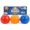 ClipToys Squishy Balls Toy | Stress Relief 3 Pack Squeeze Balls with Water Beads | Alleviate Tension Anxiety and Improve Focus | Sensory Toys Gift for Kids and Adult