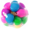 Lucakuins Stress Relief Balls Toys DNA Squeeze Balls Toys Colorful Stress Ball Relieve Stress Hand Exercise Tool for Kids Adults Multicolor Smooth