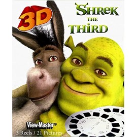SHREK the THIRD Shrek 3 Classic ViewMaster 3 Reel Set 21 3D Images
