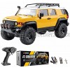FMS 1 18 RC Crawler TOYOTA FJ CRUISER RC Car Official Licensed Model Car 5km h 4WD Hobby RC Crawler RC Cars RTR Remote Control Car with LED Lights Vehicle 3-Ch 2.4GHz Transmitter Waterproof for Adults