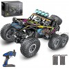 Remote Control Car for Kids 1:12 Scale High Speed Off Road Truck Crawler 2.4Ghz RC Monster Vehicle Car Toy with Headlights Rechargeable Batteries for Boys Girls Teens Adults Gift
