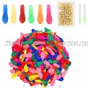 DALUZ Water Balloons Swimming Pool Outdoor Summer Fun Assorted Colors 500 with Refill Kits