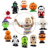 Halloween Toys for Kids Party Favors Halloween Kids Gifts Wind Up Toys Bulk Halloween Treats for Toddlers| 12 Pcs Small Toys for Treasure Box Halloween Prizes Goodie Bag Fillers Classroom Supplies