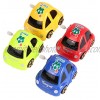 Toyvian Mini Wind-up Car Toys Early Educational Toys for Kids 4 Pieces Mixed Color