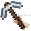 Think Geek Minecraft Pick Axe Foam Weapon Action Figure Accessory