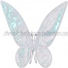 vdgthytj Sparkly Angel Wings Grils Christmas Costume with Elastic Shoulder Fairy Wings Festival Cosplay Costume for Party