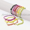 Bulk Friendship Bracelets 72 adjustable nylon bracelets in a variety of colors Party Favors and Giveaways