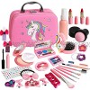 Flybay Kids Makeup Kit for Girl Play Makeup for Llittle Girls,Washable Real Makeup Set Girls Toys for 4 5 6 7 Years Old Birthday Gifts Toys for Girls.
