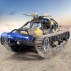 Ruko RC Tank 1:12 Scale All Terrain Remote Control Cars for Adults High Speed Spraying RC Trucks with 2 Batteries 45 Mins Play 360°Rotating Drifting Gifts for Boys and Girls