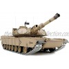 Modified Edition 1 16 2.4ghz Remote Control US M1A2 Abrams Tank Model360-Degree Rotating TurretSteel Gear Gearbox3800mah BatteryMetal Tracks &Sprocket Wheel & Idle Wheel